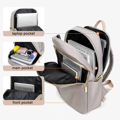 Damen Rucksack für Alltag und Business – Moderner City-Style, Vielseitig nutzbar für Arbeit und Reisen