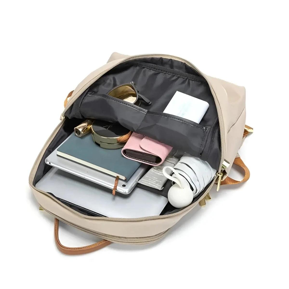 Damen Rucksack für Alltag und Business – Moderner City-Style, Vielseitig nutzbar für Arbeit und Reisen