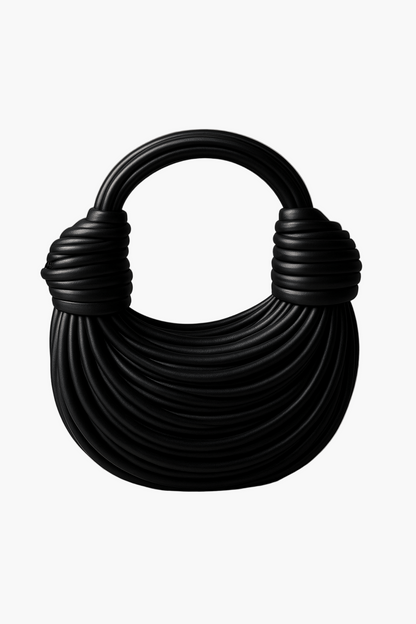 Damen Handtasche Skulptural Modern Artisanal Design für Alltag und Freizeit