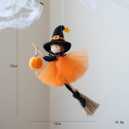 Halloween Hängedekoration Hexenpuppen – Perfekt für Halloween-Deko & Party