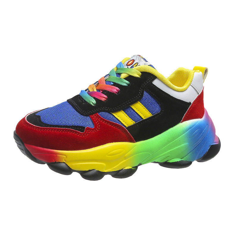 Janet – Damenplattform-Sportschuhe mit dicker Sohle