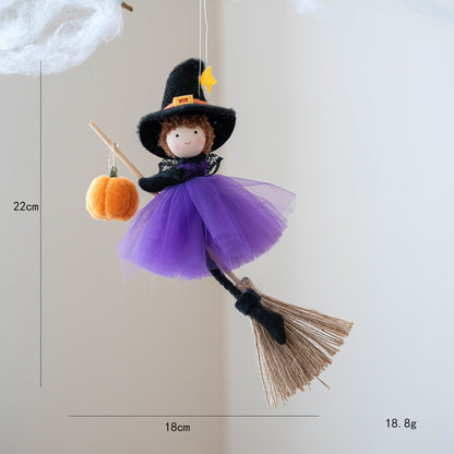 Halloween Hängedekoration Hexenpuppen – Perfekt für Halloween-Deko & Party