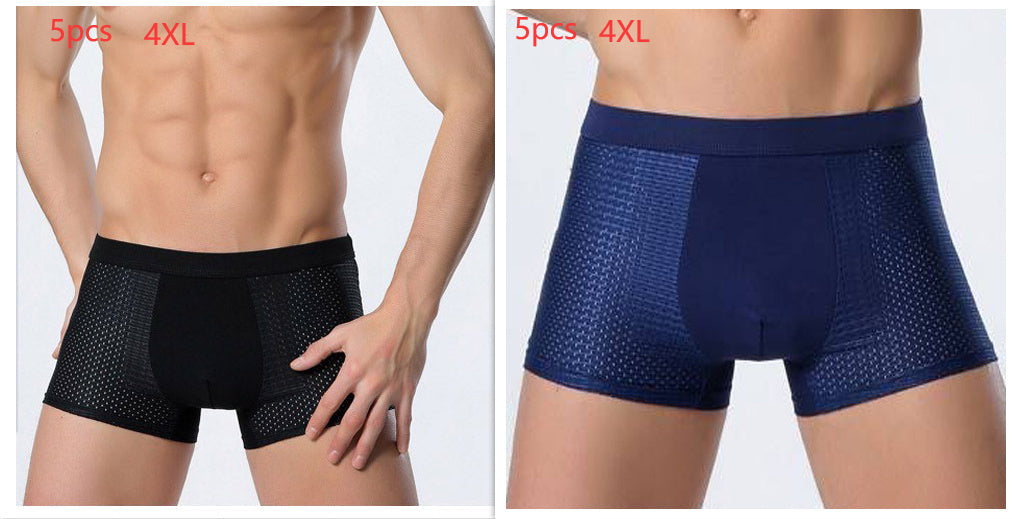 Derek – Herren Mesh-Boxershorts aus Eisseide