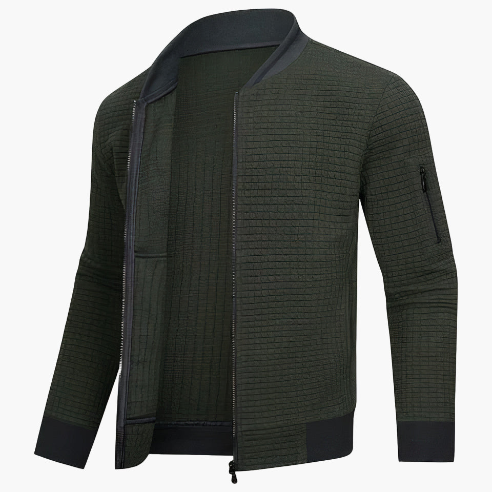 Herren Bomberjacke Modern Minimalistisch – Stilvolle Übergangsjacke für Alltag & Freizeit