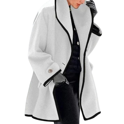 Damen Oversize Wollmantel – Moderner Wintermantel für stilbewusste Frauen