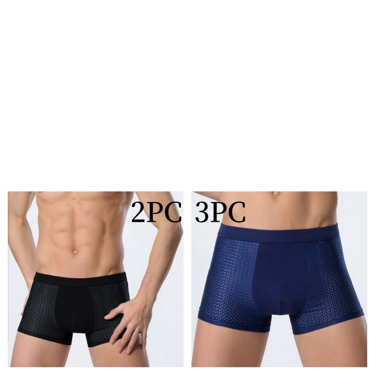 Derek – Herren Mesh-Boxershorts aus Eisseide