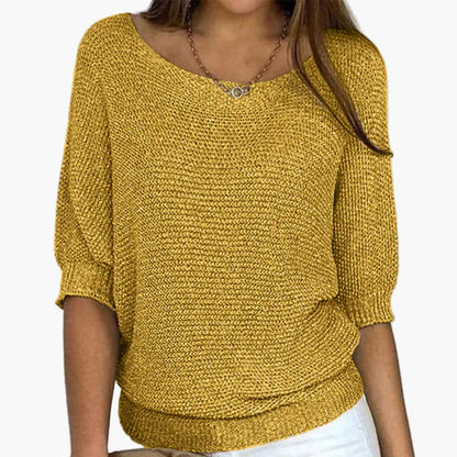 Damen Strickpullover – Locker, Komfortabel, Perfekt für Alltag und Freizeit
