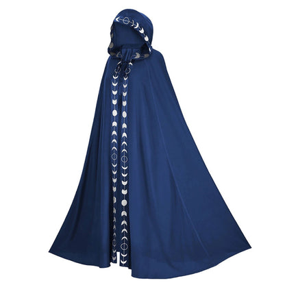 Halloween Umhang mit Kapuze – Mystischer Mantel für Damen und Herren – Perfekt für Kostüme & Partys