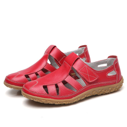 Wendy – Retro Damen Casual Schuhe mit weicher Sohle und Klettverschluss
