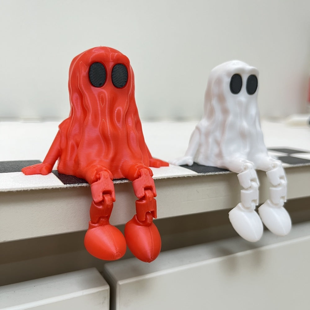 Halloween Dekoration Figur – Lustiger Geist für Party & Grusel-Atmosphäre – Unisex