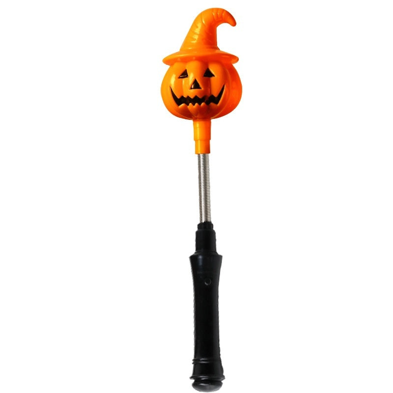 Halloween Leuchtender Handkurbel-Zauberstab für Kinder – Party- und Kostüm-Accessoire