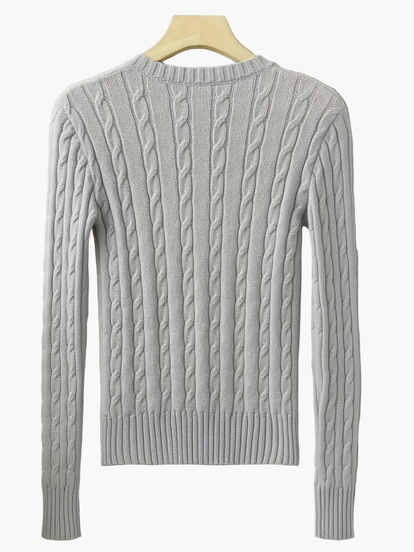 Damen Strickpullover mit V-Ausschnitt – Eleganter Freizeit-Look für Alltag & Büro