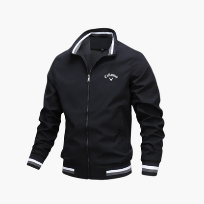 Herren Golf Windbreaker – Leichte Funktionsjacke für Sport & Freizeit, wasserabweisend, atmungsaktiv, sportlicher Stil