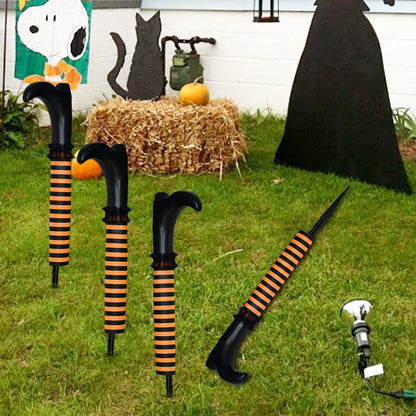 Halloween Dekoration Hexenbeine für Garten – Gruselige Deko für Halloweenpartys & Vorgarten