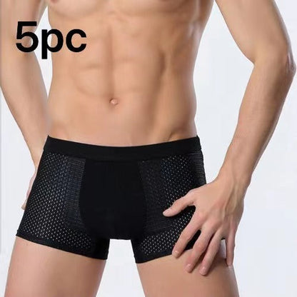Derek – Herren Mesh-Boxershorts aus Eisseide