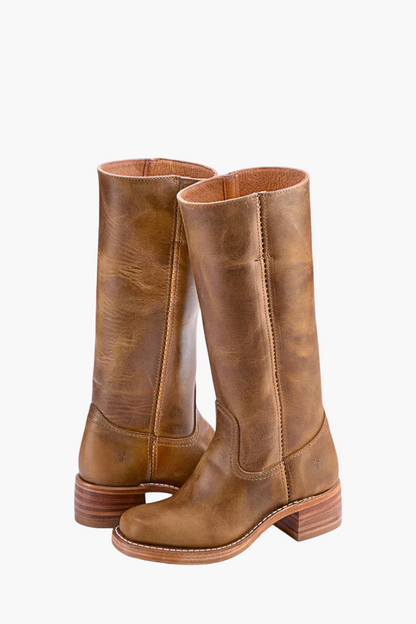 Damen Klassische Stiefel im Modernen Retro-Stil für Alltag und Freizeit