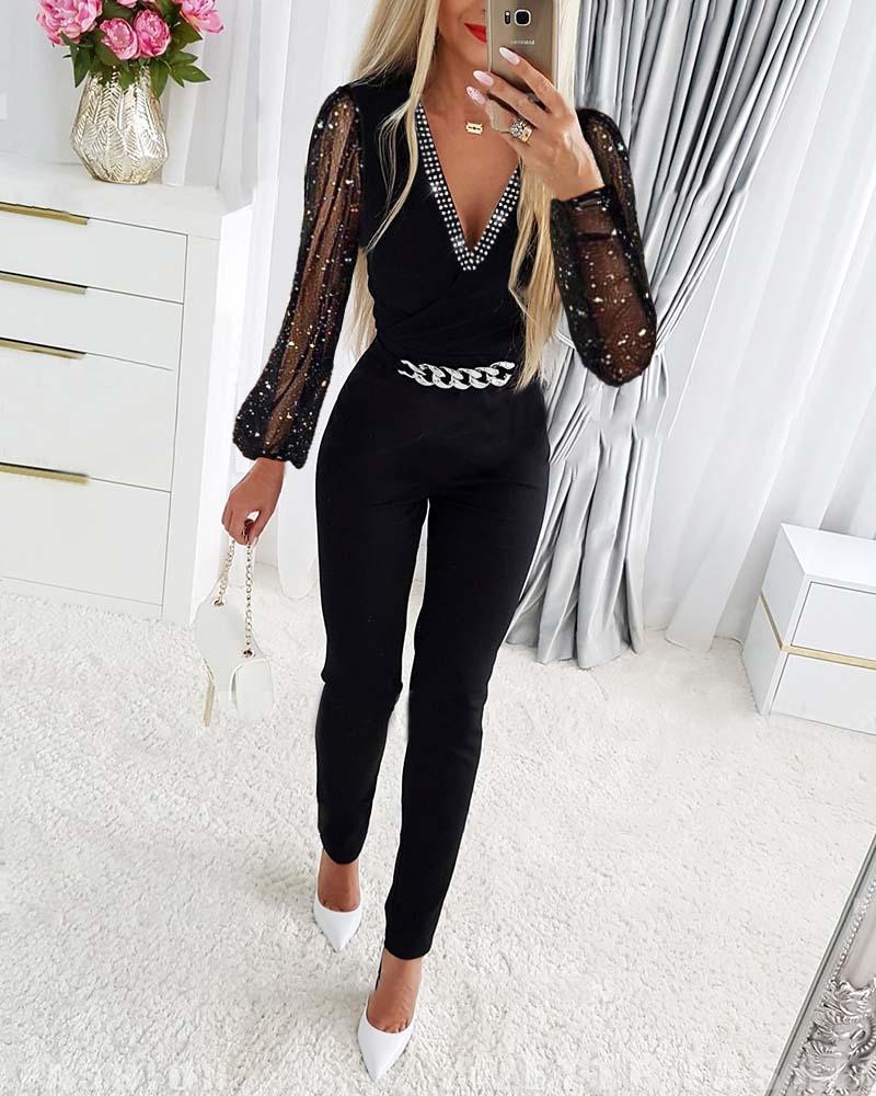 Angela – Damen Jumpsuit mit Personalisierbarem Druck