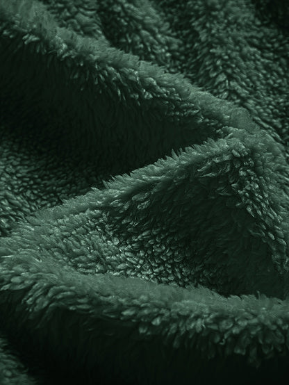 Herren Fleece Zwei­tei­li­ges Set Kapuzen­pullover & Jogginghose – Lässiger Winter Freizeitanzug