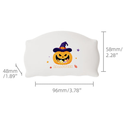 Halloween Nachtlicht für Kinder – Pat the Light – Deko-Lampe mit Geister- und Kürbis-Motiven, 3 Helligkeitsstufen, Timer, Touch-Funktion, ideales Geschenk und Partydeko