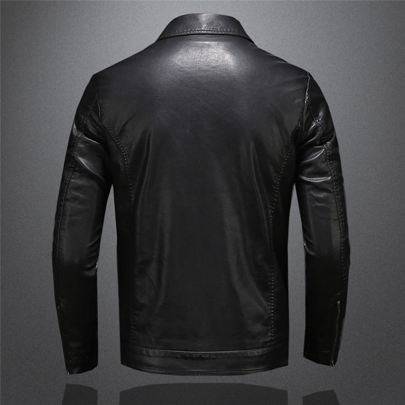 Herren Lederjacke im klassischen Design für stilvollen Alltag und besondere Anlässe