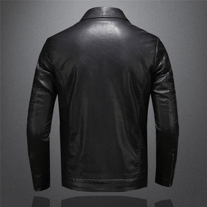 Herren Lederjacke im klassischen Design für stilvollen Alltag und besondere Anlässe