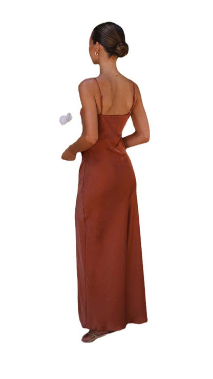 Elegantes Damen Abendkleid mit Schlitz – Perfekt für festliche Anlässe
