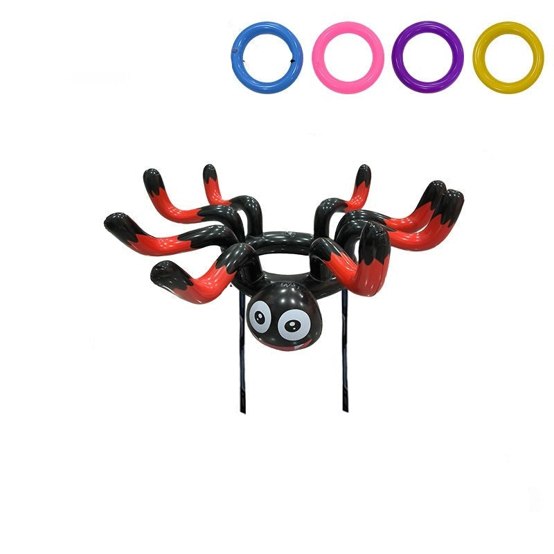 Halloween Deko Set – Aufblasbare und Leuchtende Figuren für Gruselige Atmosphäre & Partyspaß