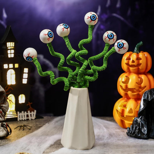 Halloween Deko – Lustige Augenpflanzen für gruselige Party-Atmosphäre