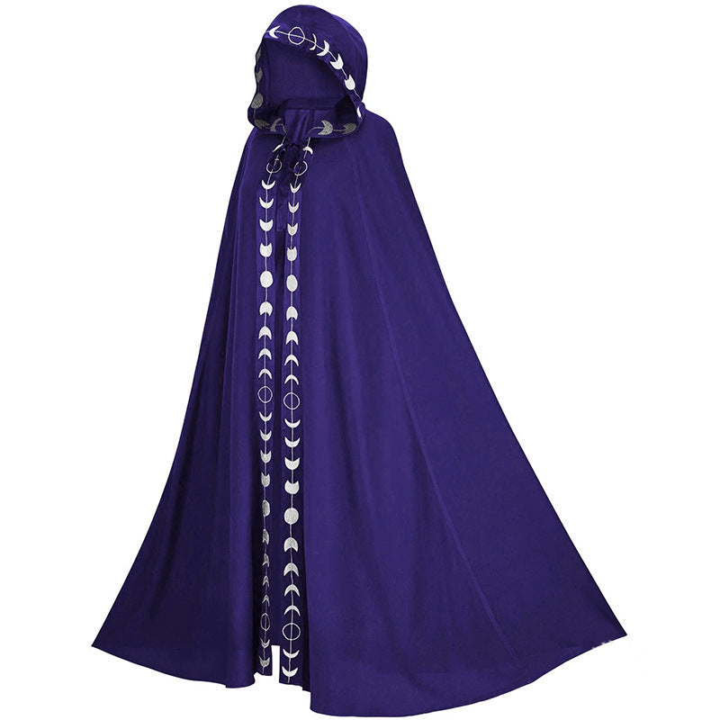 Halloween Umhang mit Kapuze – Mystischer Mantel für Damen und Herren – Perfekt für Kostüme & Partys