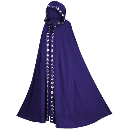 Halloween Umhang mit Kapuze – Mystischer Mantel für Damen und Herren – Perfekt für Kostüme & Partys