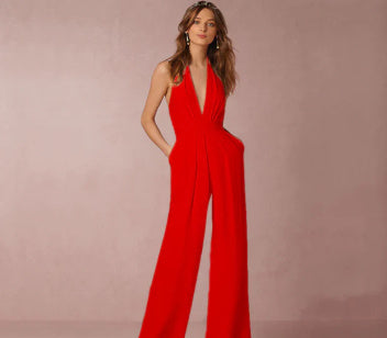 Ann – Ärmelloser Halter-Overall