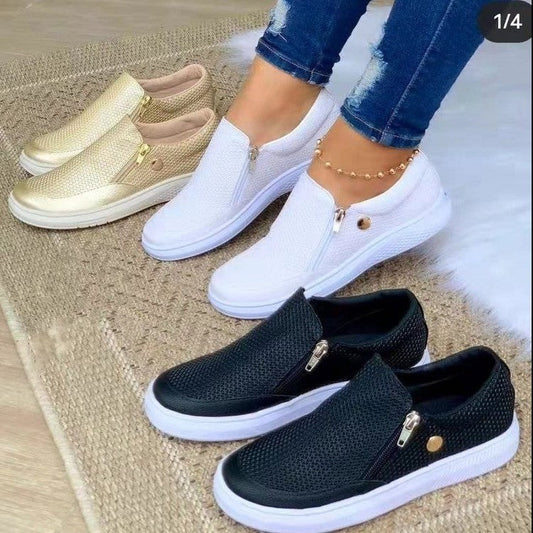 Jenny – Sportliche Damensneaker mit Reißverschluss
