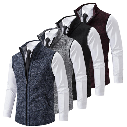 Herren Weste Elegant Business Freizeitweste für Büro und Alltag