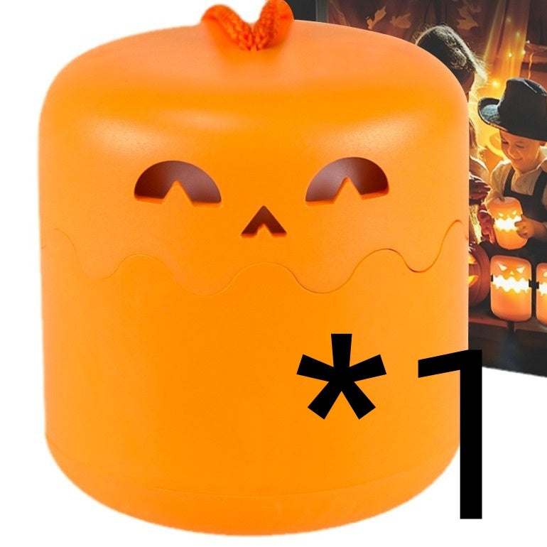 Halloween LED Kürbis-Laterne für Dekoration – Gruselige Partybeleuchtung