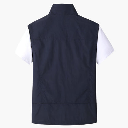 Herren Outdoor Weste Modern Freizeitweste für alle Jahreszeiten