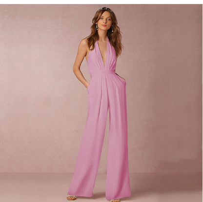 Ann – Ärmelloser Halter-Overall