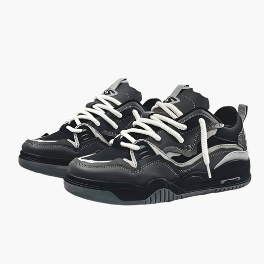 Herren Sneaker Low Cut Freizeit Schuhe mit sportlichem Design für Alltag und Sport