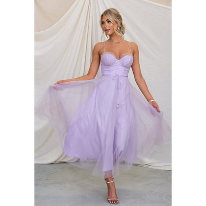 Charlotte – Lässiges Damenkleid mit Spaghettiträgern