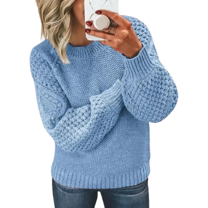 Damen Strickpullover im modernen Casual-Look – Bequemer, eleganter Alltagsbegleiter