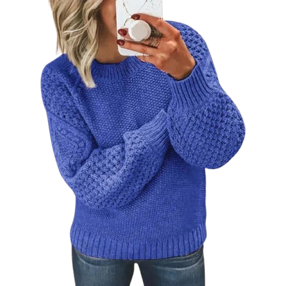 Damen Strickpullover im modernen Casual-Look – Bequemer, eleganter Alltagsbegleiter