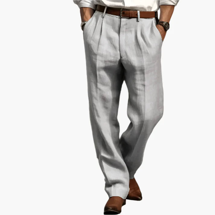 Herren Retro Businesshose mit Falten – Klassischer Schnitt, Eleganter Stil, Perfekt für Büro & Freizeit