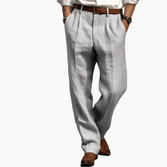 Herren Retro Businesshose mit Falten – Klassischer Schnitt, Eleganter Stil, Perfekt für Büro & Freizeit