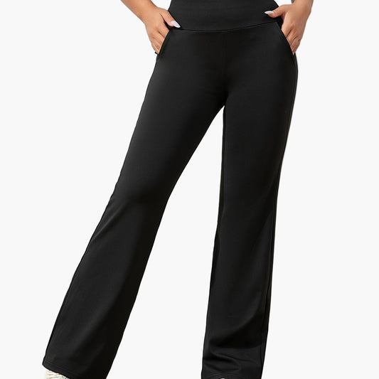 Damen Yoga Schlaghose – Bequeme Stretch Freizeithose für Sport & Alltag