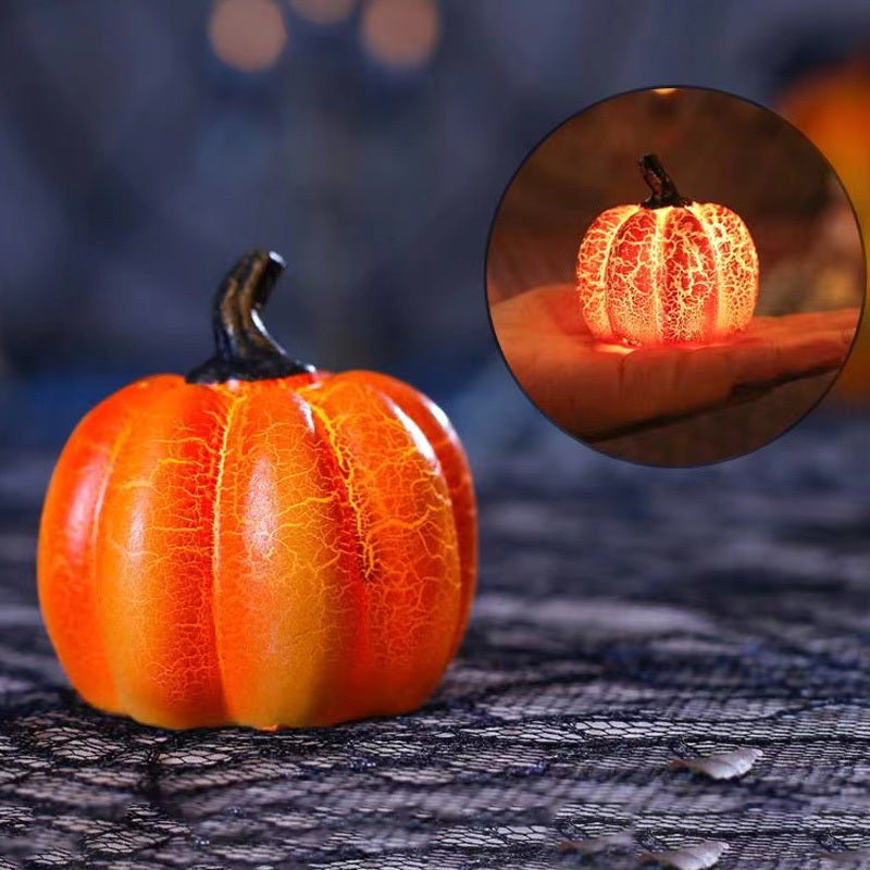 Halloween LED Kürbis Deko – Leuchtende Kürbis-Lampen für gruselige Halloween-Atmosphäre & Party