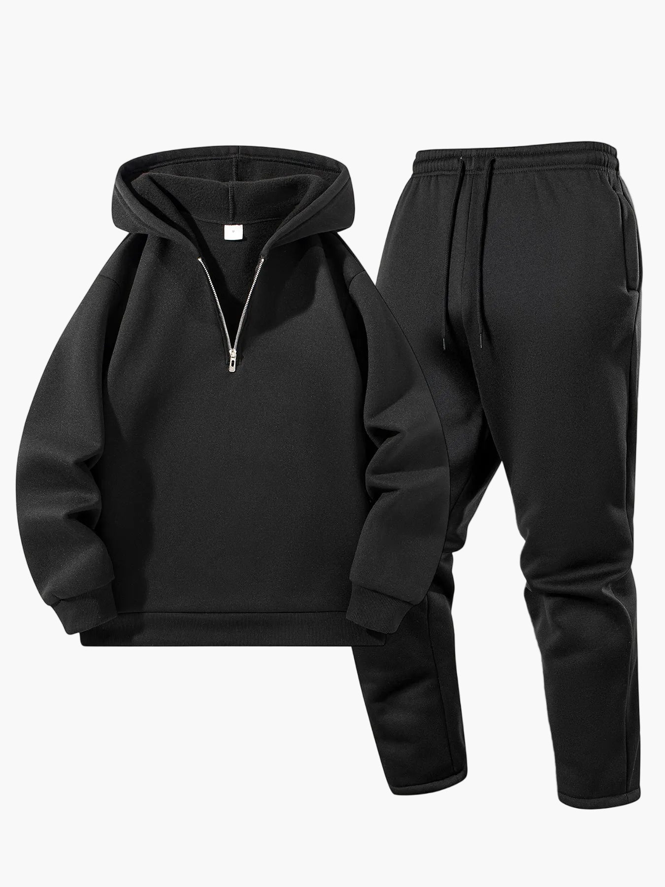 Herren Trainingsanzug Kapuzenpullover und Jogginghose Set – Lässige Sportbekleidung für Alltag und Fitness