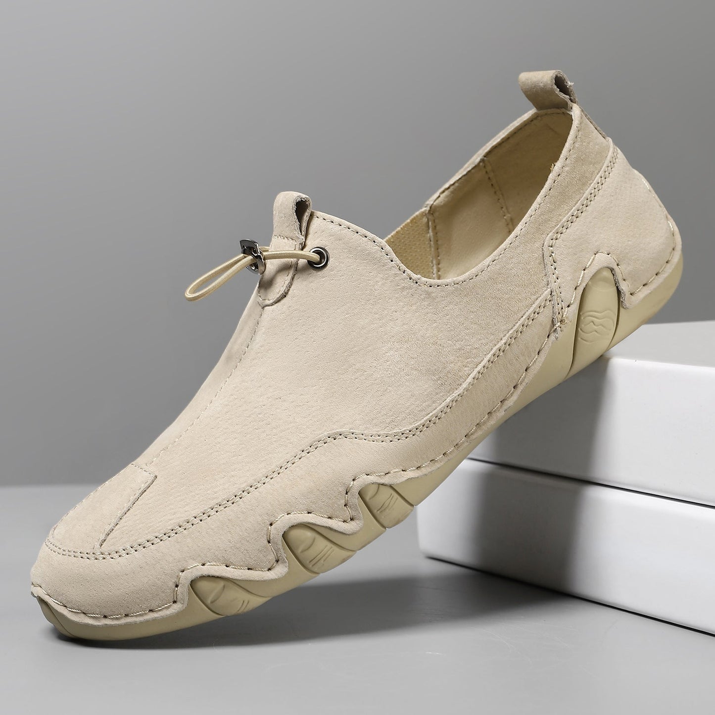 Victor – Plusgrößen Herrensportschuhe aus veganem Leder