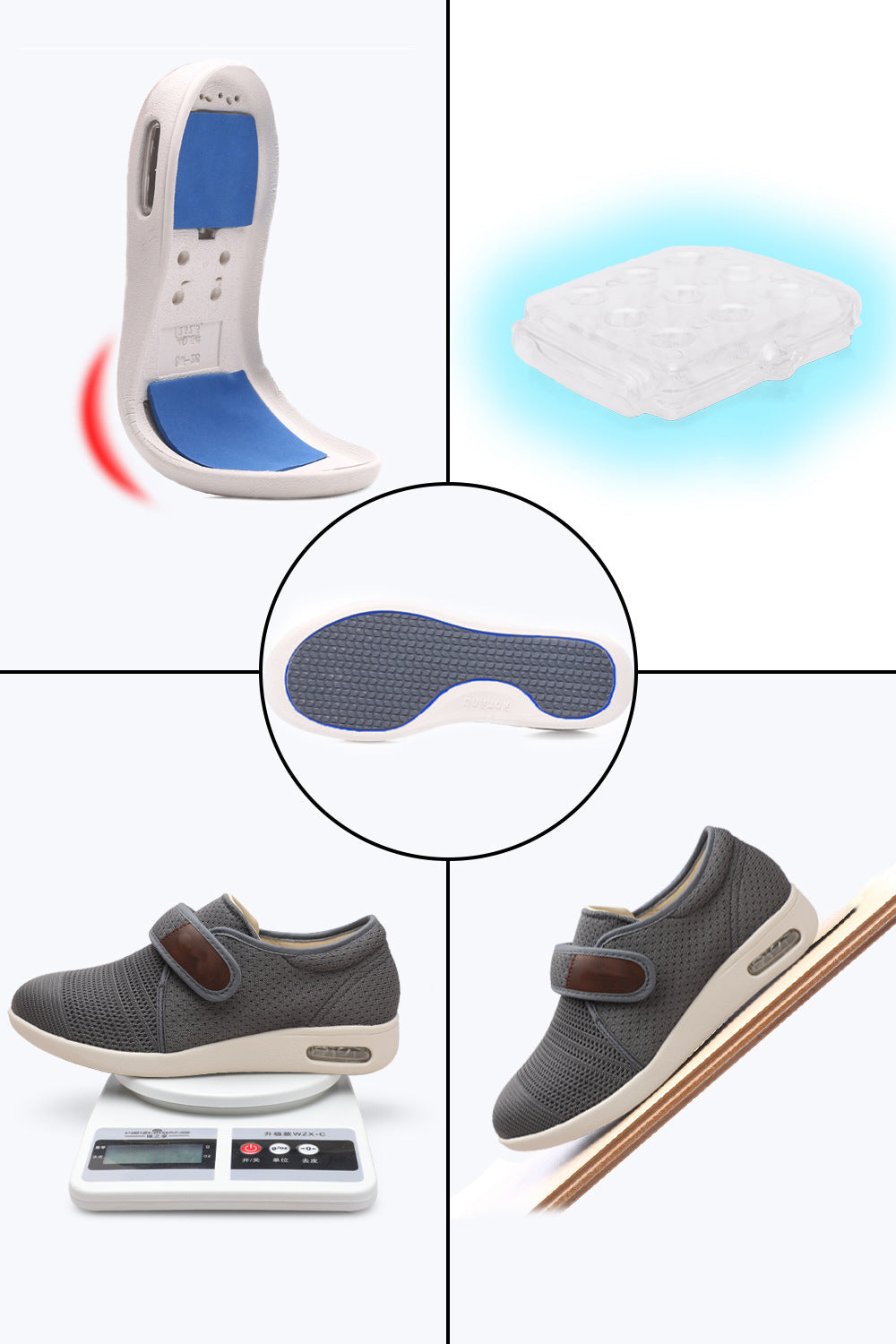 Marcus – Leichte Herren-Freizeitschuhe mit Weichem Boden in Übergröße