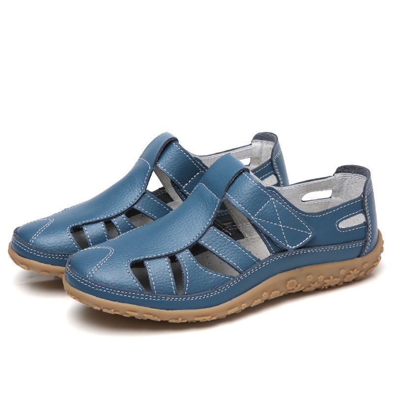 Wendy – Retro Damen Casual Schuhe mit weicher Sohle und Klettverschluss