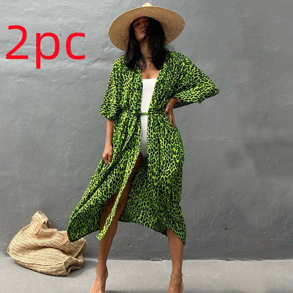 Nicole – Polyester Damen Strandkleid mit UV-Schutz