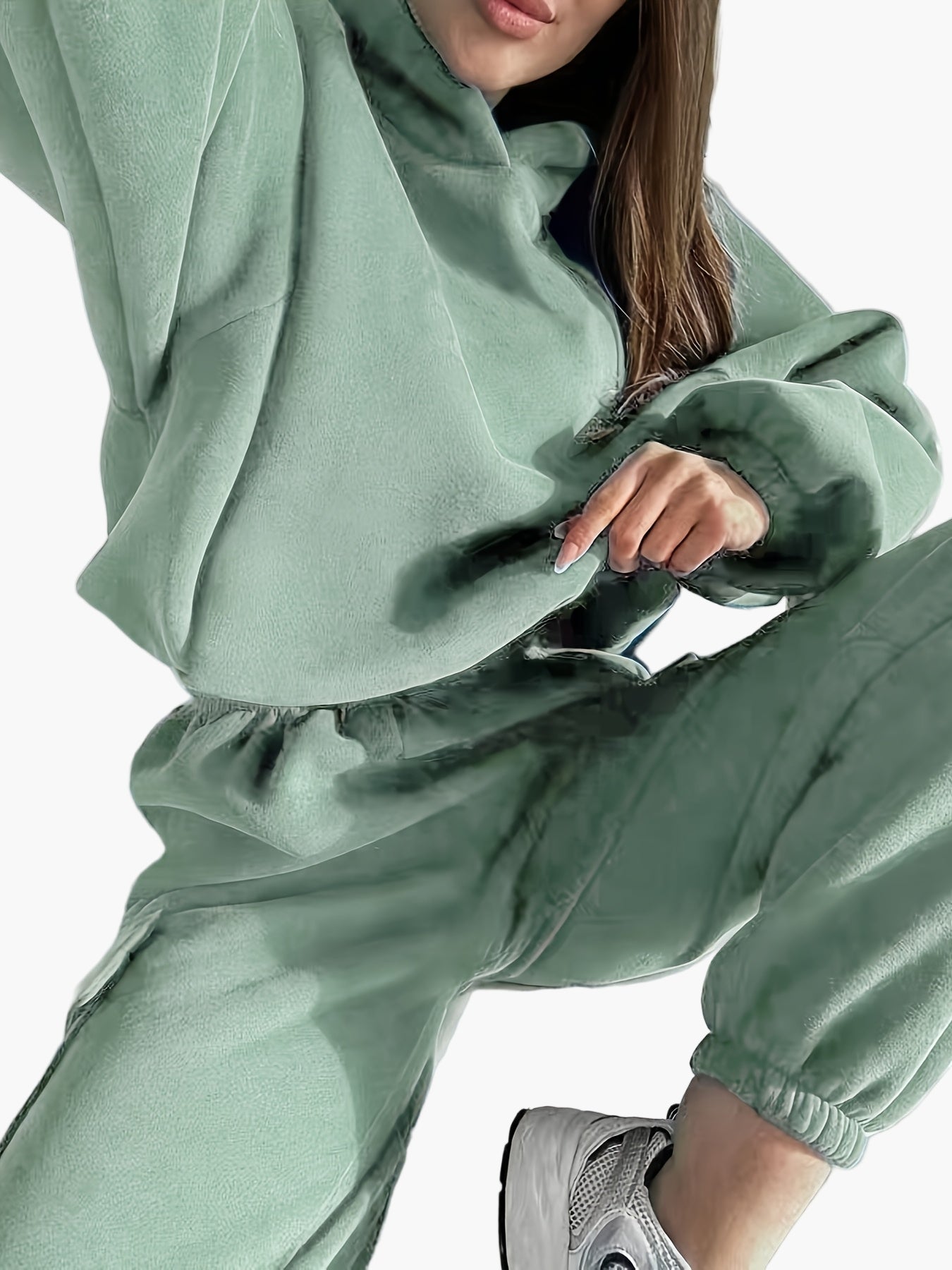 Damen Lounge Set – Elegantes Freizeit-Outfit mit Pullover und Hose, bequemer Stil für Alltag und Entspannung